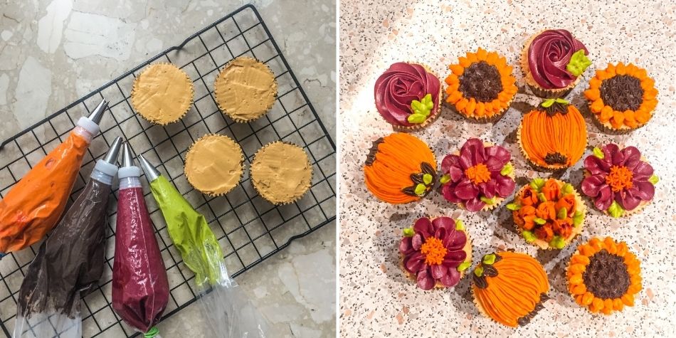 barwniki w kremie karmelowym